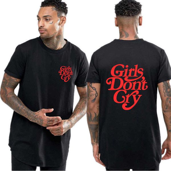 

men's t-shirts girls dont cry harajuku pop up limited tee t-shirt white xl o-neck fashion casual print t shirt 3kxo, White;black