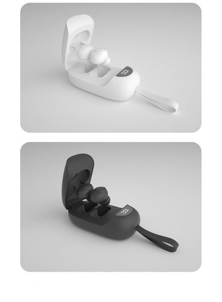 

headphones & earphones tws bluetooth 5.0 charging box wireless headphone stereo sports waterproof earbuds headsets with microphone
