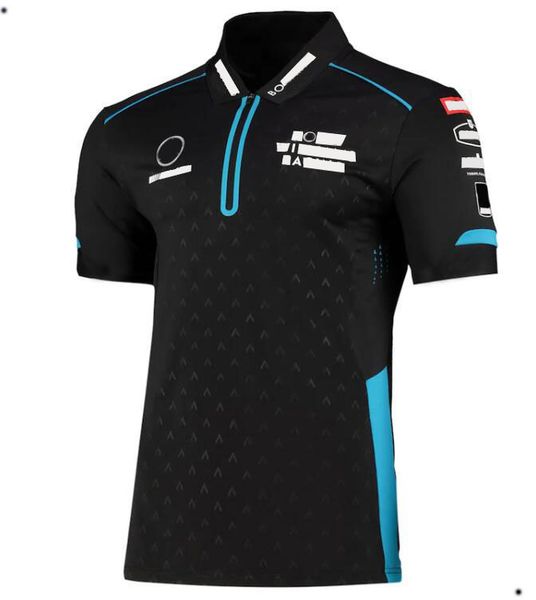 

2021 street fashion trendy racing suit shortsleeved polo shirt polyester quickdrying motorcycle rider suit forest road field culture lap