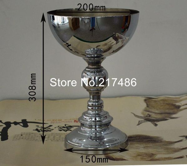 

party decoration iron chorme gold table centerpiece for wedding