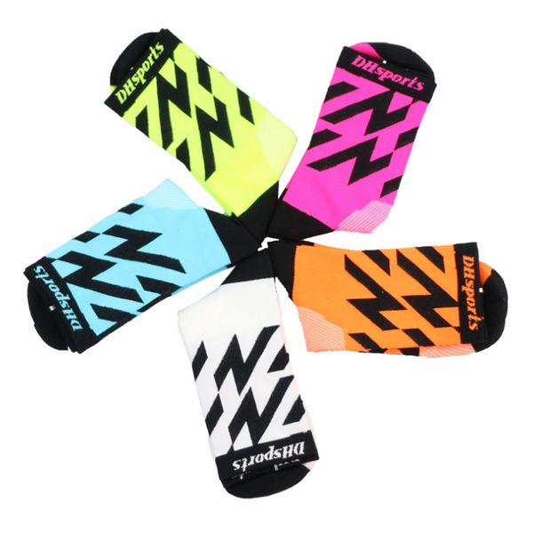 

3 pairs per pack cycling socks men women outdoor mountain bike racing footwear for road bicycle running riding sports socks, Black