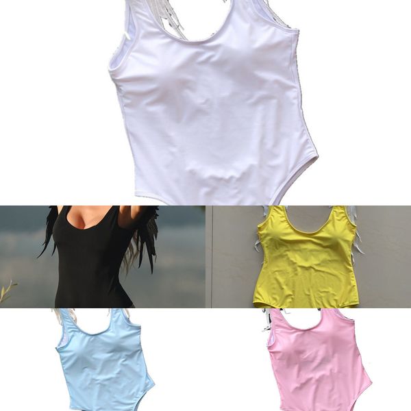 

women's one piece solid angel wings parent new child bikini backls swimsuit2021, White;black