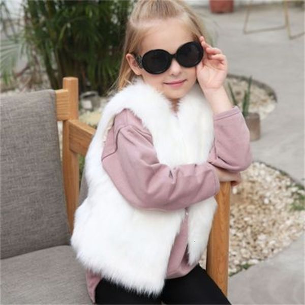 

fret fashion fake skin vest mt0803 wr4r, Black