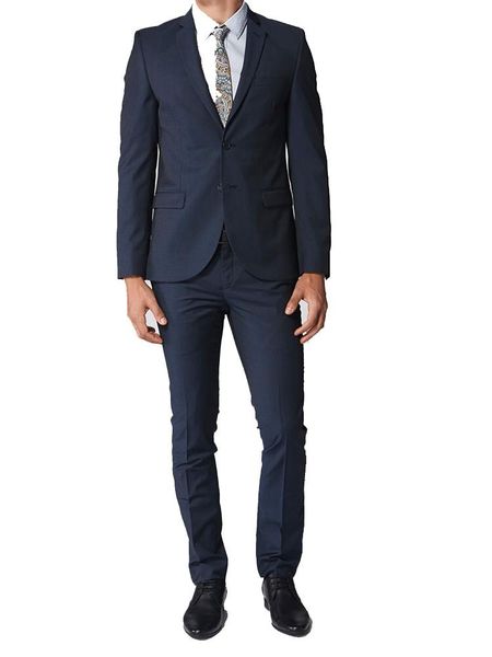 

men's suits & blazers navy blue groom suits, custom made men suit, bespoke tailored deep wedding tuxedo,business suit, White;black