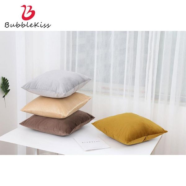 

cushion/decorative pillow bubble kiss velvet pillowcase nordic style home sofa decoration cover customize office pure color