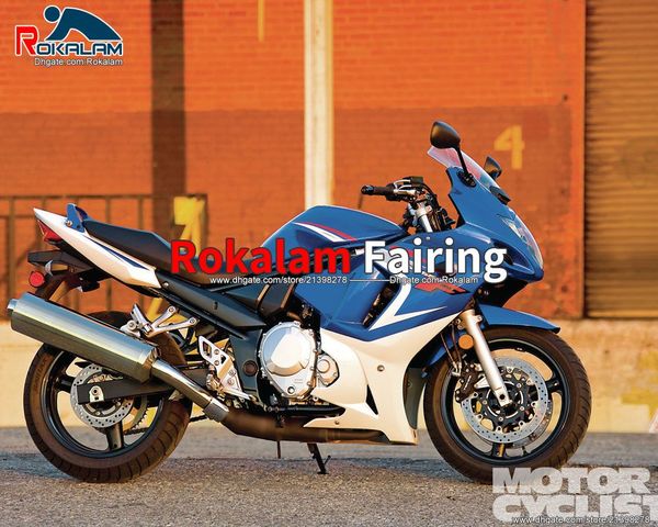 

for suzuki gsx650f 2008 2009 2010 2011 2012 2013 gsx650 f gsx 650f 08-13 blue white aftermarket fairings