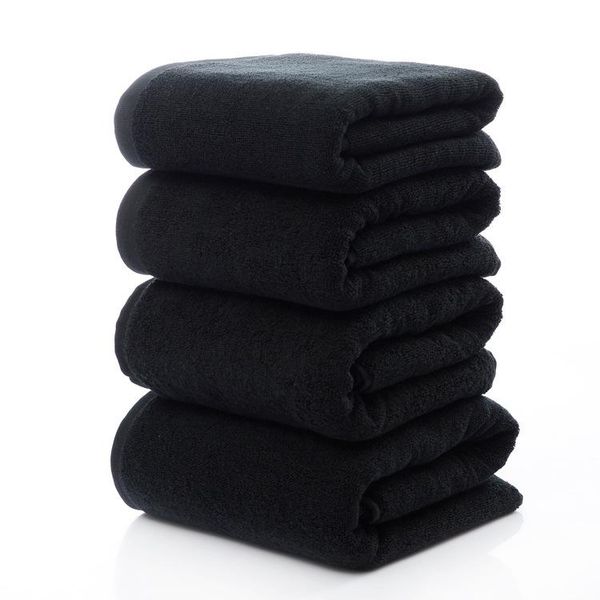 

towel drop 3pcs/set soft 100% cotton men black bath set luxury el bathroom hand face