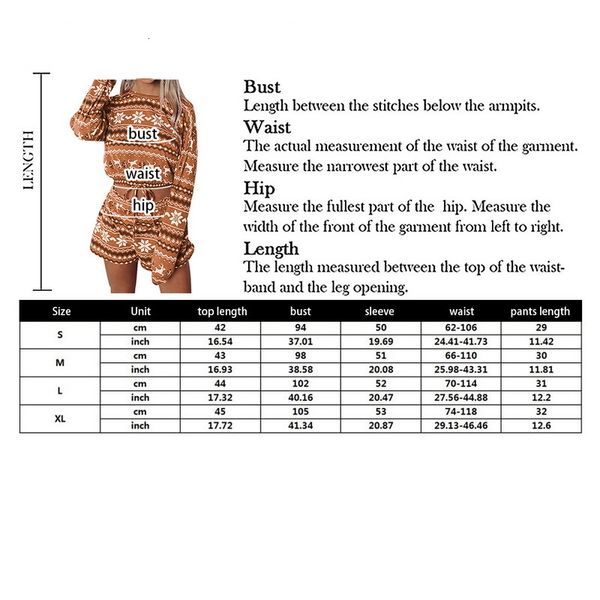 

New Winter Christmas 2 Piece Set Women Pullovers Tops Long Female Deer Print Sweaters Woman Shorts Pants YD6J, White