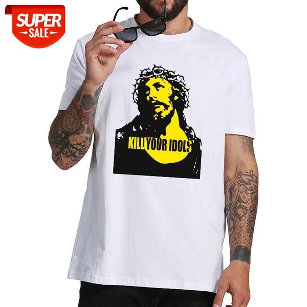 

kill your idols t shirt axl rose guns n' roses tshirt pure 100% cotton short sleeve o-neck loose summer t shirt #qa0p, White;black