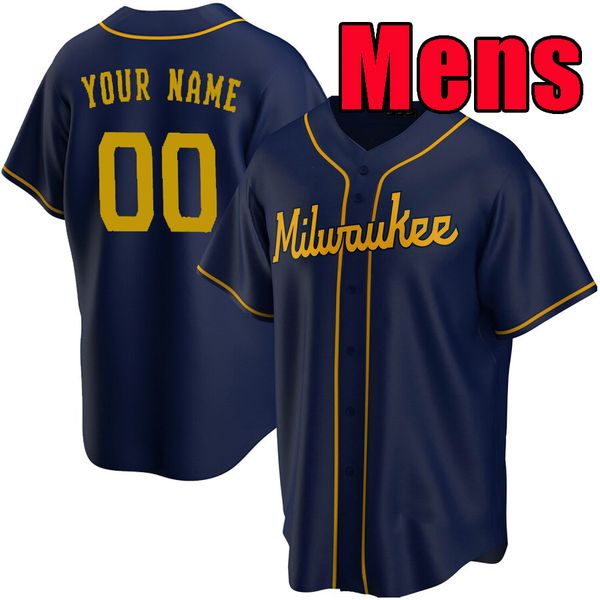 

milwaukee mens brewers women baseball jersey 22 christian yelich custom 19 robin yount 6 lorenzo cain 8 ryan braun 71 josh hader, Blue;black
