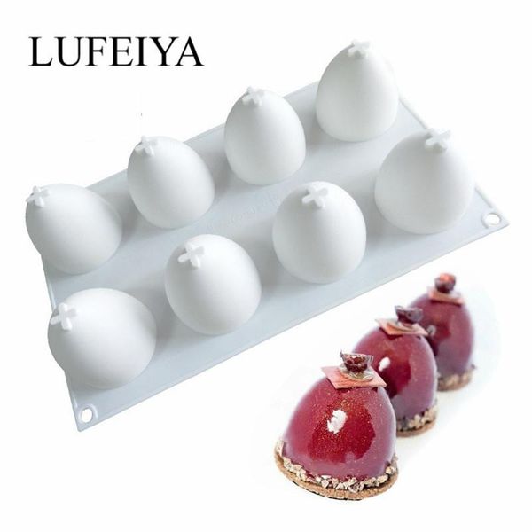 

cake tools 3d easter egg baking mold silicone for mousse soap mould