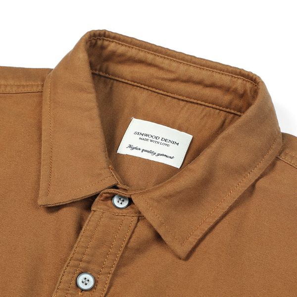 

2021 spring new cargo shirts men 100% cotton western shirt plus size brand clothing sk130175 1za0, White