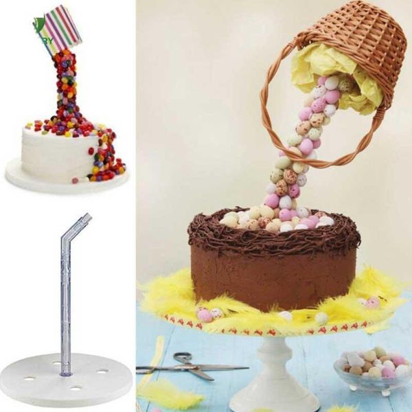 

other bakeware food grade plastic cake stand support structure diy baking tools practical fondant chocolate decoration mold