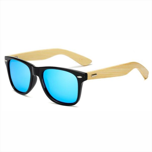 

bamboo sunglasses wooden wood mens womens retro vintage sun glasses arrival, White;black