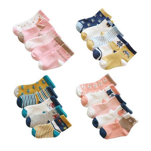 

footies arrival spring autumn baby girl cartoon socks born boy cotton, Blue