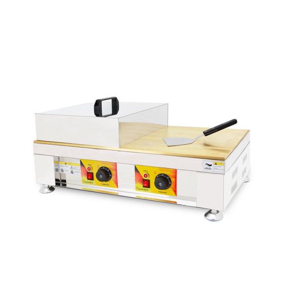 

bread makers temperature control 110v 220v electric commercial pancake waffle souffle machine