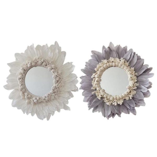 

mirrors mirror wall mounted handmade acrylic hanging anti-drop fresh and natural used as the bedroom christmas decorations