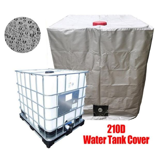 

shade 1 pcs ibc tank cover 1000l water cases protection container insulating foil oxford for garden irragition tools