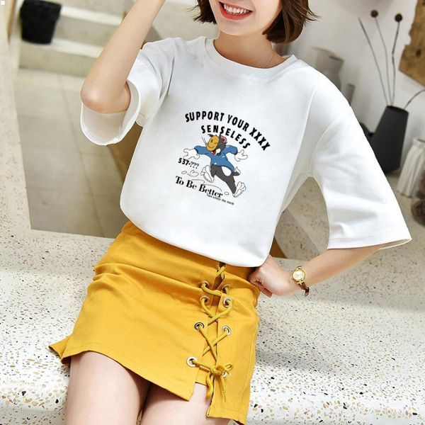 

designers t shirts camisas de hombre female clothes collared crop hip hop t-shirt tee tshirt  3xl dress fitness women clothing classic 8a25, White