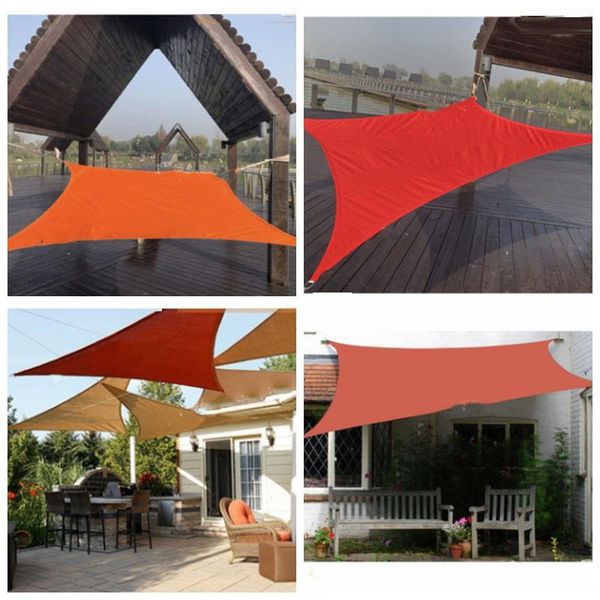 

shade 5x7m canvas canopy water repellent garden rain resistance amusement family anti-aging sunblock rhomboid pavillion