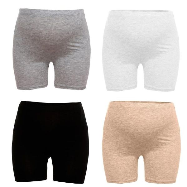 

maternity bottoms women's shapewear flat edge pettipant seamless soft abdomen underwear stretch for pregnant women panties, White