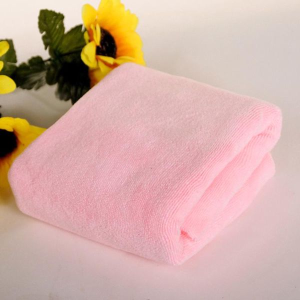 

towel 70*140cm microfiber quick-dry bath towels solid color cotton soft dry kitchen clean absorbent