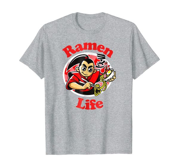 

ramen life t-shirt: otaku, anime and noodles. ramen life, White;black