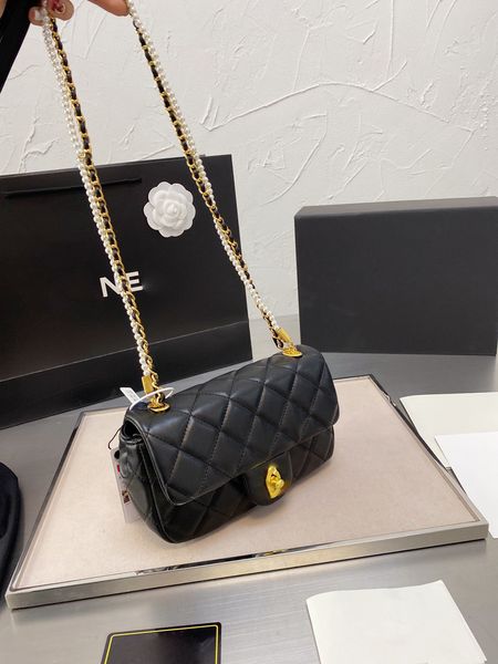 

new shoulder bags 2021 women handbag crossbody bag brands designer handbags flower printing bag purse 13*211, Black