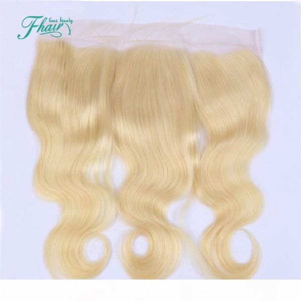 

new arrival brazilian hair ombre color #613 lace frontal closure ear to ear full lace frontal with baby hair for woman, Black;brown