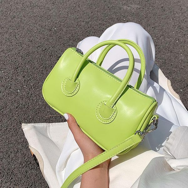

evening bags fashion solid color shoulder for women 2021 quality pu leather handbags summer designer female crossbody bag