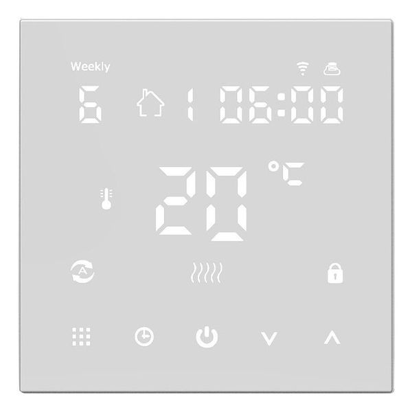 

smart home control tuya digital display intelligentemperature controller mobile app voice wifi electric floor heating remote thermostat tm01