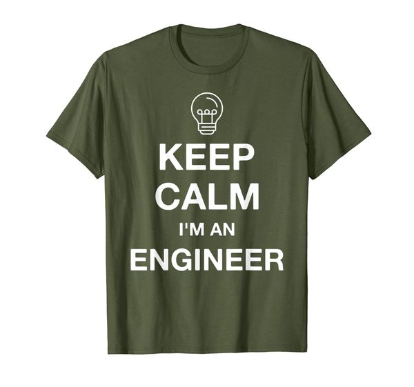 

KEEP CALM I'M AN ENGINEER Engineering Degree Master Diploma T-Shirt, Mainly pictures