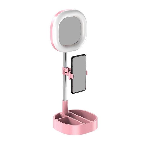 

ring light live light integrated storage deskdecorationing for and android phone