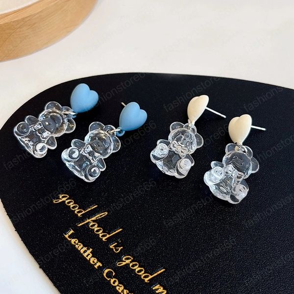 

colorful transparent acrylic resin flower geometric square rings for women girls party jewelry gifts, Silver