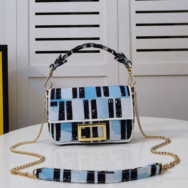 

crossbody baguette bags women chain bag stick bag classic fabric handbag flip slant span bag long shoulder starp