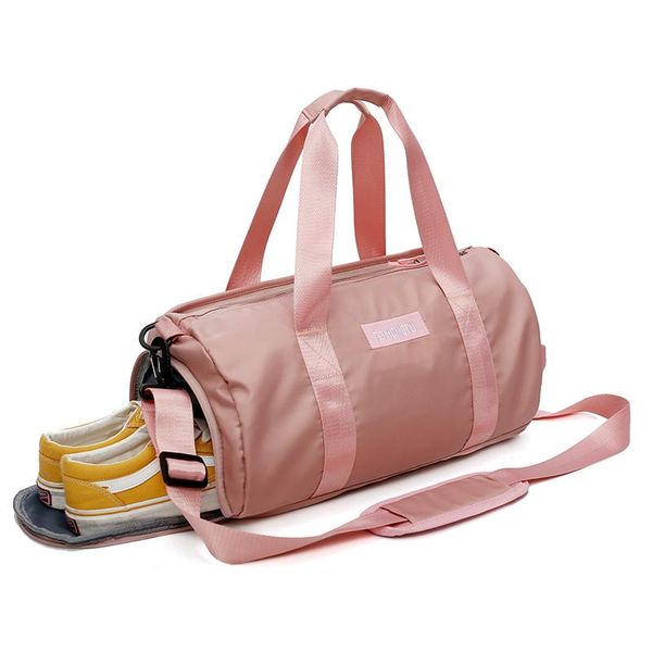 

ffashionstore duffel bags waterproof sports gym multifunction dry wet separation fitness training yoga shoulder bag with shoes