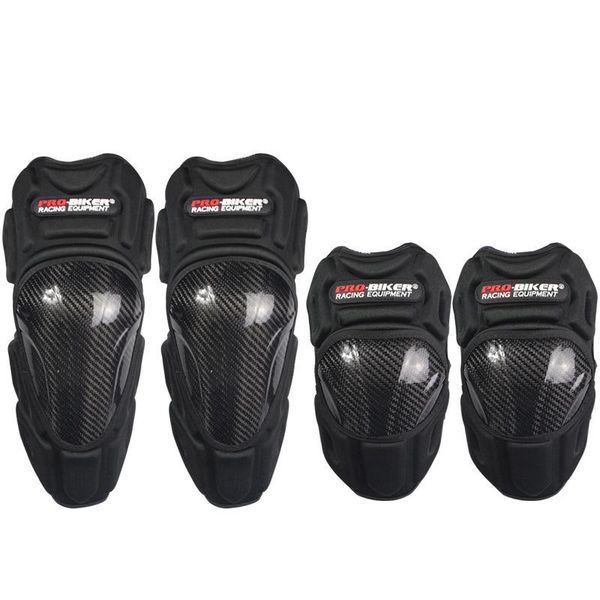 

elbow & knee pads 4 pcs motorcycle cycling and protector guard armors set black outdoor sport protective gear motocross, Black;gray