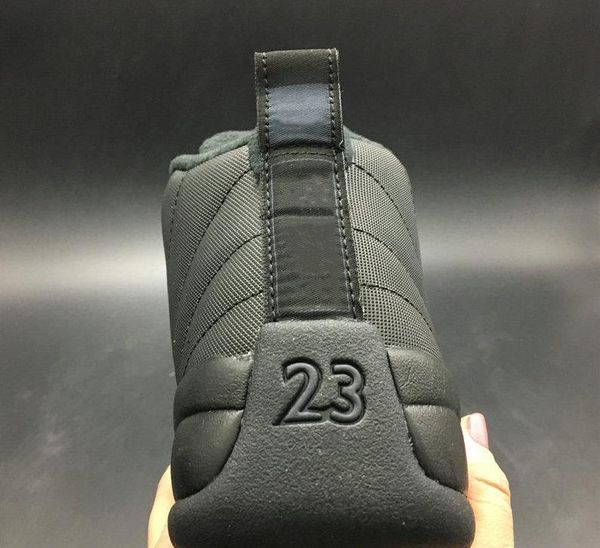 

good 12 winter black anthracite man designer basketball shoes great comfort xii wntr sport sneakers come