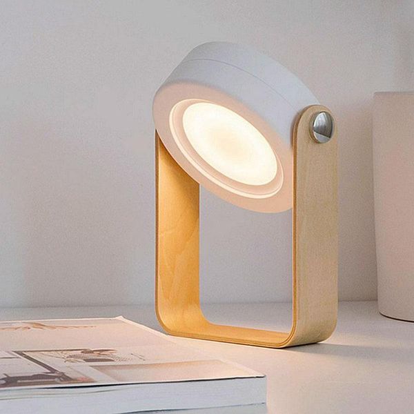 

portable foldable usb rechargeable dimmable led lantern night light table lamp