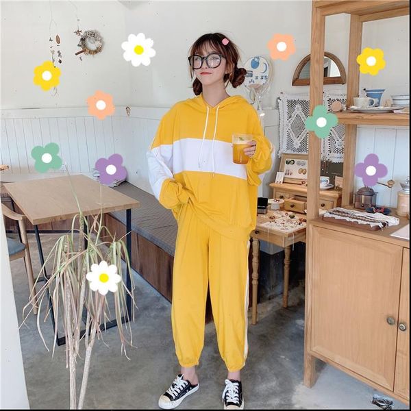 

Sports Suit Women Autumn Winter Tracksuit Casual Sportswear Running Jogging Suits Hoody Sweatpants 2pcs Sets Clothing, Gray