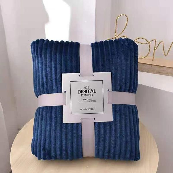 

blankets simple solid color sofa blanket soft fleece chair lounge rugs warm sleeping bed tapestry bedspread bedding decor