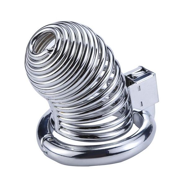 

cockrings cock cage lock metal chastity device male stainless steel long penis ring slave bdsm bondage restraint toy for men