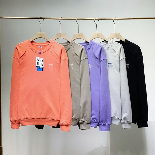 

men's hoodies & sweatshirts ader error korean version of 2021 spring and autumn os loose 1:1 high-quality women's, Black