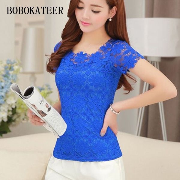 

bobokateer lace t shirt women 2021 camiseta mujer 4xl 5xl plus size tshirts woman summer white tee shirt femme t-shirty 210315
