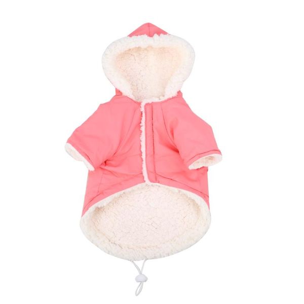 

dog apparel pet winter clothes cotton coat hoodies soft costume clothing outfit