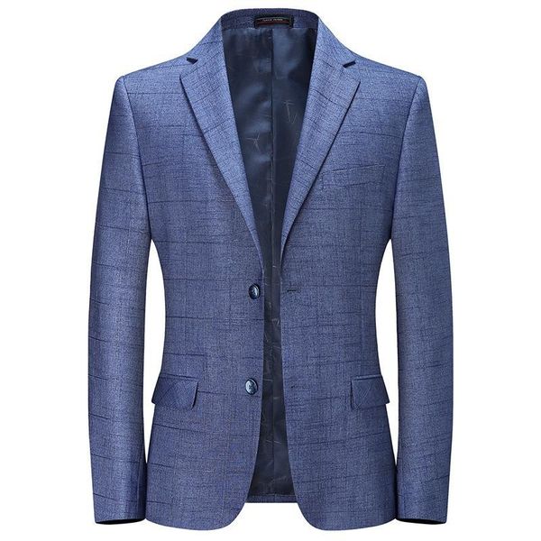 

men's suits & blazers classdim casual brand men spring autumn solid color business plaid suit coats male comfortable wild, White;black