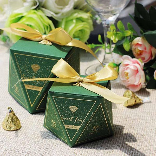 

gift wrap diy 50pcs a diamond candy box diamond-shaped /gift european-style wedding chocolate