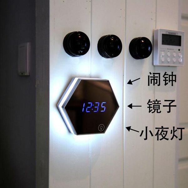 

desk & table clocks function like led makeup lamp usb alarm originality