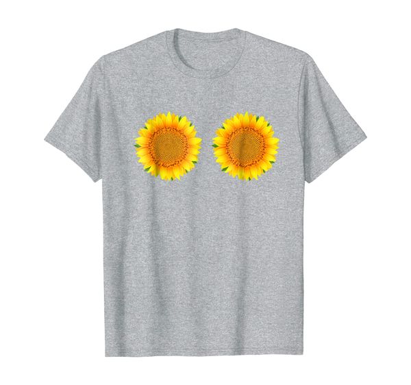 

sunflower boobs style women's t-shirt, White;black