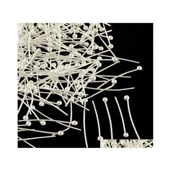 

100pcs/lot gold & silver plated metal ball head pins 16mm 1 jlluve ffshop2001